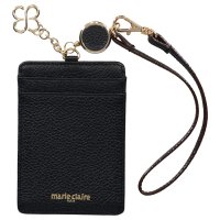 Marie claire/マリ クレール marie claire パスケース カードケース ID 定期入れ レディース リール付き 2枚 本革 88651/507876563