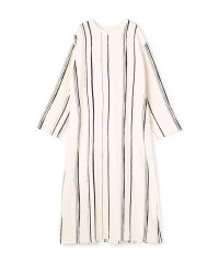 GALERIE VIE/ドローイングラインプリント クルーネックマキシワンピース/507876782