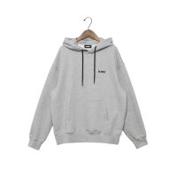 NERDY/ノルディ NERDY BLENK LOGO HOODIE 　ブレンクロゴフーディー（メランジグレー）/507876790