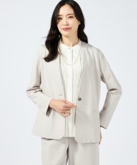 A/C DESIGN BY ALPHA CUBIC/エーシーデザインバイアルファキュービック A/C DESIGN BY ALPHA CUBIC ノーカラーリラックスジャケット【美モーションシリーズ】/507877546