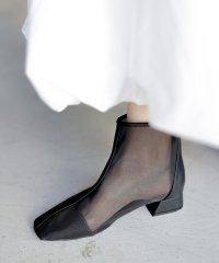 SESTO/セスト SESTO シースルーショートブーツ/507877595