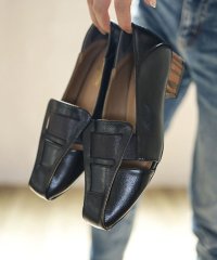SESTO/セスト SESTO かかと滑り止めジェル付き＆スリッパにもなる2Way！幅がゴムで伸縮するフィットパンプス/507877600