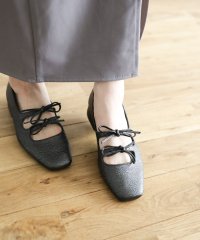 SESTO/セスト SESTO レースアップ風リボンゴムストラップメリージェーンパンプス/507877606