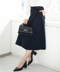 MK MICHEL KLEIN/ベルト付きAラインスカート/洗える/507877696