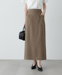 N Natural Beauty Basic/麻調ポケットタイトスカート/507877884