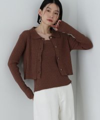 N Natural Beauty Basic/襟付きカーディガン＆キャミセット/507877899