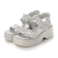 EVOL/【XS－LLサイズ展開】軽量厚底フリルサンダル IW5394/506031146