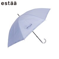 estaa/エスタ estaa estaa エスタ 日傘 晴雨兼用 レディース傘 長傘 雨傘 50cm UVカット 紫外線対策 遮熱 1級遮光 断熱パラソル 氷 グレー 3/506249689