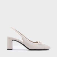 CHARLES & KEITH/ボウ キャップトゥスリングバックパンプス/507866720