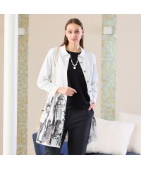 Liliane Burty/フランス製素材シティプリント　ロングブラウス/507880518