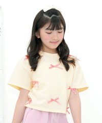 子供服Bee/コドモフク ビー 子供服Bee クロップド丈リボントップス/507880857