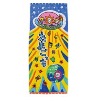 cinemacollection/シネマコレクション cinemacollection たまごっち フェイスタオル ジャガードロングタオル オーガニックコットン パッケージくちぱっち バンダイ /507880994