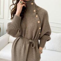 Forcement/フォースメント Forcement ハイネックニットワンピース/507881085