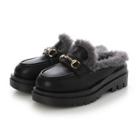 Liberty Doll/リバティードール LiBERTYDOLL 厚底ファー付きビットデザインミュール / 3063/507881111