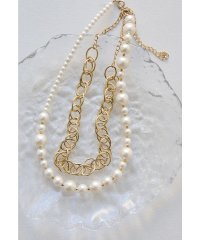 niana/ニアナ niana マルチウェイパールチェーンネックレス ブレスレット ショート ゴールド シルバー 結婚式 二次会 同窓会 成人式 パーティー お呼ばれ オケ/507881148