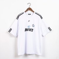 NERDY/ノルディ NERDY SPORTY JERSEY S/S T－SHIRT 　スポーティ ジャージ 半袖 Tシャツ（ライム）/507881501
