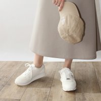 Fin/フィン Fin ナイロンメッシュ厚底スニーカー【低反発スポンジ入り】/507881640