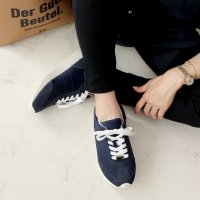 Fin/フィン Fin ナイロンコンビ厚底スニーカー【低反発スポンジ入り】/507881645
