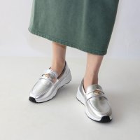 Fin/フィン Fin コインローファー厚底スリッポン【低反発スポンジ入り】/507881658