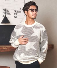 CavariA/キャバリア CavariA CavariA クルーネック タックスターニット 長袖/507881810