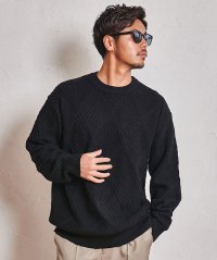 CavariA/キャバリア CavariA CavariA ダイヤ柄長袖ニット/507881811