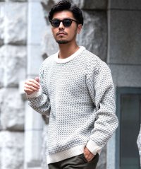 CavariA/キャバリア CavariA CavariA バーズアイニット長袖PO/507881816