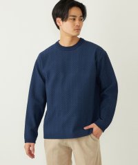 SHIPS Colors  MEN/SHIPS Colors:〈洗濯機可能〉ウェーブ ジャカード ニット/507882205