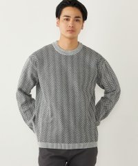 SHIPS Colors  MEN/SHIPS Colors:〈洗濯機可能〉ウェーブ ジャカード ニット/507882205