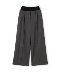 DES PRES/ハイツイストギャバジン ウエストバンド付きパンツ/507882368