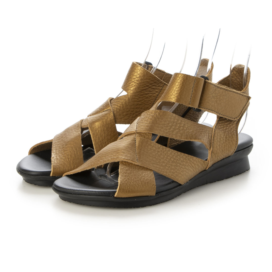 アルシュarcheヌバック フラットシューズ サンダル35M GALKOO プラットフォームサンダル (NUBUCK)（ブルー） （PERSAN