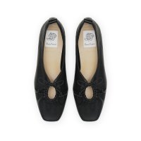 Emma Francis/【25SS】エマ フランシス Emma Francis ギャザーホールフラットパンプス/507882619