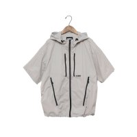 NERDY/ノルディ NERDY ZIPPER POINT S/S WINDBREAKER 　ジッパーポイントショートスリーブウィンドブレーカー（ダークパープル）/507882630