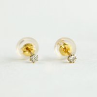 L&Co./エルアンドコー L&Co. K10ダイヤモンドピアス 計0.06ct イエローゴールド/507882641