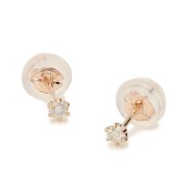 L&Co./エルアンドコー L&Co. K10ダイヤモンドピアス 計0.06ct ピンクゴールド/507882642