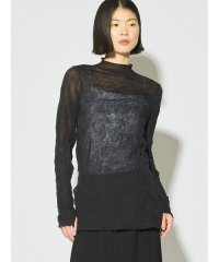 MIDIUMISOLID/MIDIUMISOLID for Ladies シアーハイネックインナー/507882647