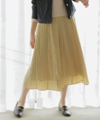 J.PRESS LADIES（LARGE SIZE）/【洗える】リンクルリッド フレアー スカート/507882948