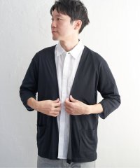 ikka/【接触冷感／抗菌防臭】GOKU楽セイケツ8分袖カーディガン/507474148