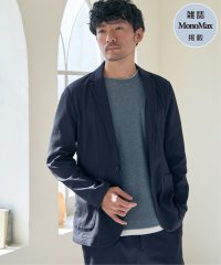 IKKA LOUNGE/【雑誌MonoMax5月号掲載】GOKU楽ワークサッカージャケット【セットアップ対応】/507511048