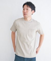 IKKA LOUNGE/ポンチクルーネックジャケットＴシャツ/507511052