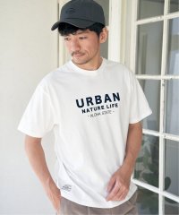 ikka/【親子コーデ】URBAN NATURE LIFE アーバンネイチャーライフ フロッキープリントTシャツ/507608619