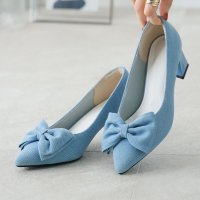 VIVIAN/ヴィヴィアン VIVIAN リボンポインテッドトゥパンプス/507723914