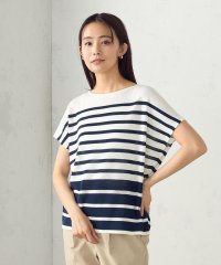 COMME CA ISM /【ウォッシャブル】　前後２ＷＡＹ フレンチスリーブニットＴシャツ/507841453