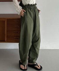 callautia/カラウティア callautia callautia ウエストドロストカーブナイロンパンツ/507882577