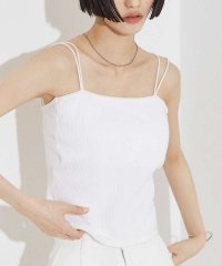 NOMINE/2WAY カップイン テレコ キャミソール/507882953