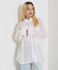 NOMINE/【WEB限定】コットネット 刺繍シャツ/507882965