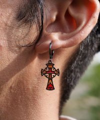 CAYHANE/チャイハネ チャイハネ メンズミナレッドピアス/507883863