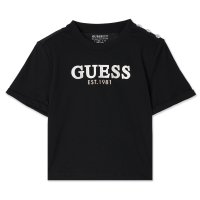 GUESS/ゲス GUESS CN Ss Metal Logo Cropped Tee/507884340