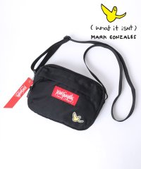 Mark Gonzales/マークゴンザレス Mark Gonzales ロゴ チャーム付き スクエアミニショルダーバッグ ポーチ レディース メンズ/507884411