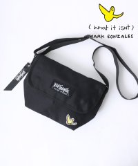 Mark Gonzales/マークゴンザレス Mark Gonzales ロゴ チャーム付き フラップミニショルダーバッグ ポーチ レディース メンズ/507884412