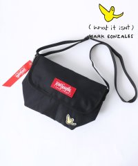 Mark Gonzales/マークゴンザレス Mark Gonzales ロゴ チャーム付き フラップミニショルダーバッグ ポーチ レディース メンズ/507884412